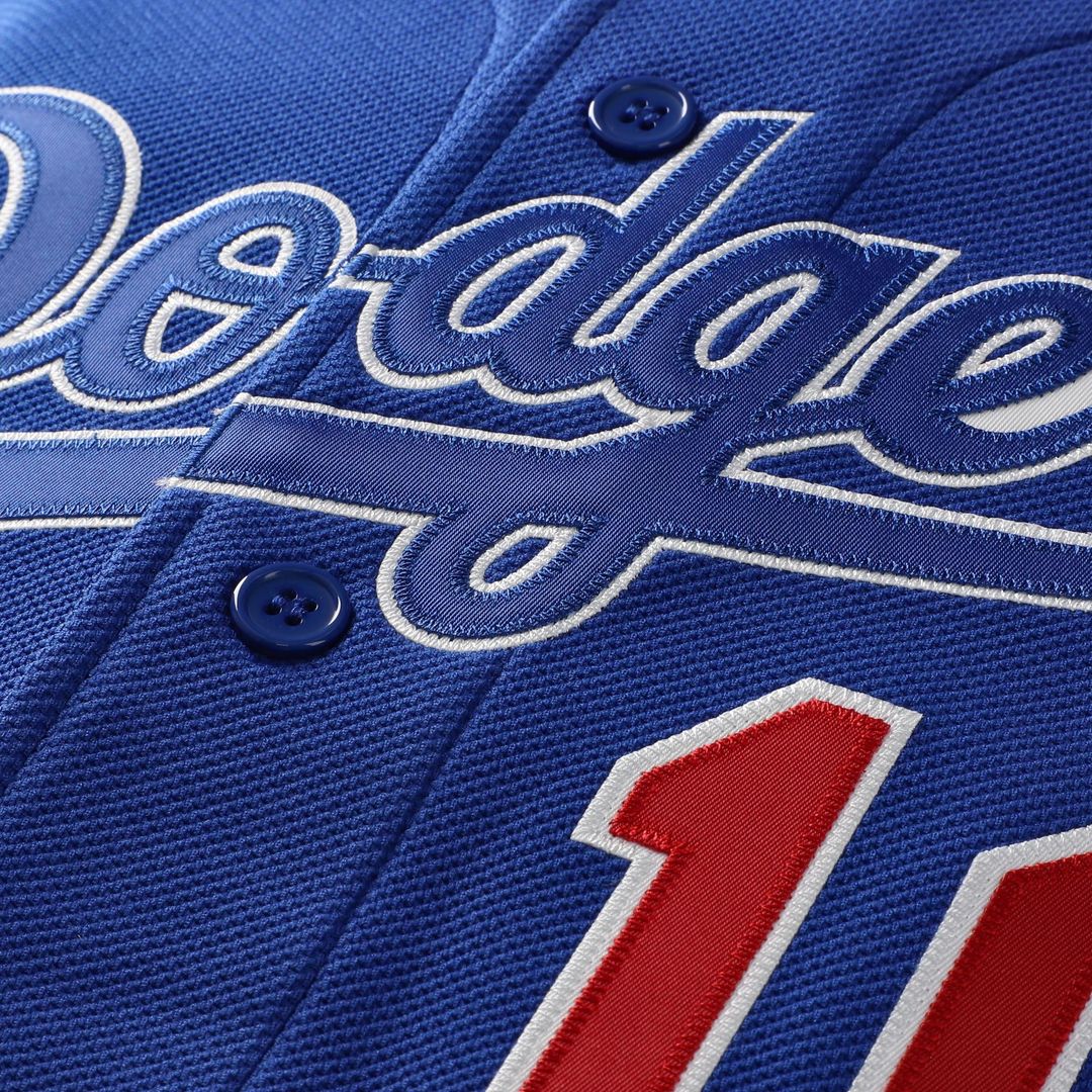 Men's Los Angeles Dodgers Hideo Nomo Royal Cooperstown Collection 2004 Batting Practice MLB Baseball Jersey - view 4