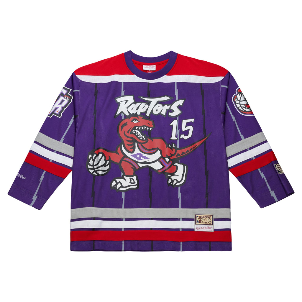 Unisex Unisex Vince Carter Purple Toronto Raptors Maxxed Out Fashion Hockey NBA Basketball Jersey - view 5