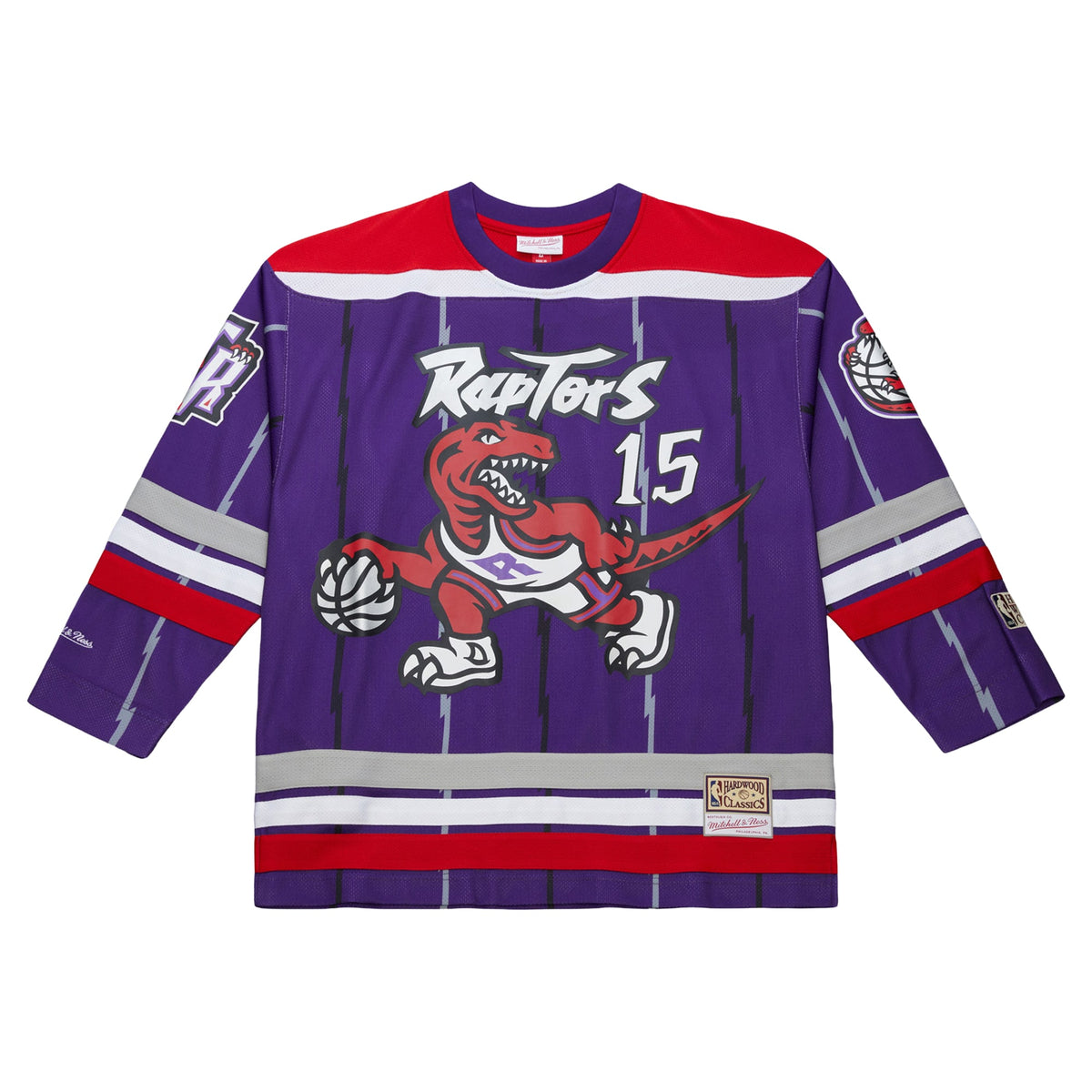 Unisex Unisex Vince Carter Purple Toronto Raptors Maxxed Out Fashion Hockey NBA Basketball Jersey - view 5