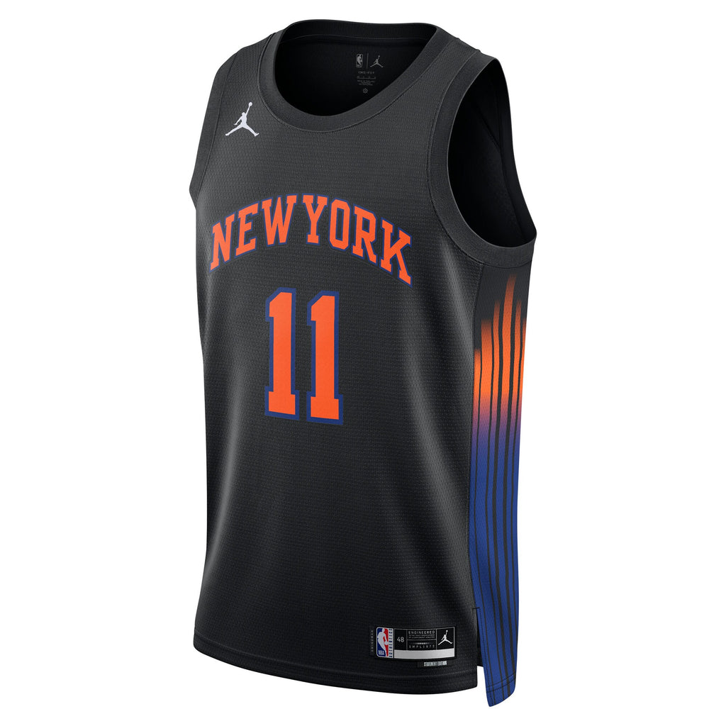Unisex New York Knicks Statement Swingman NBA Basketball Jersey - Brunson - view 3