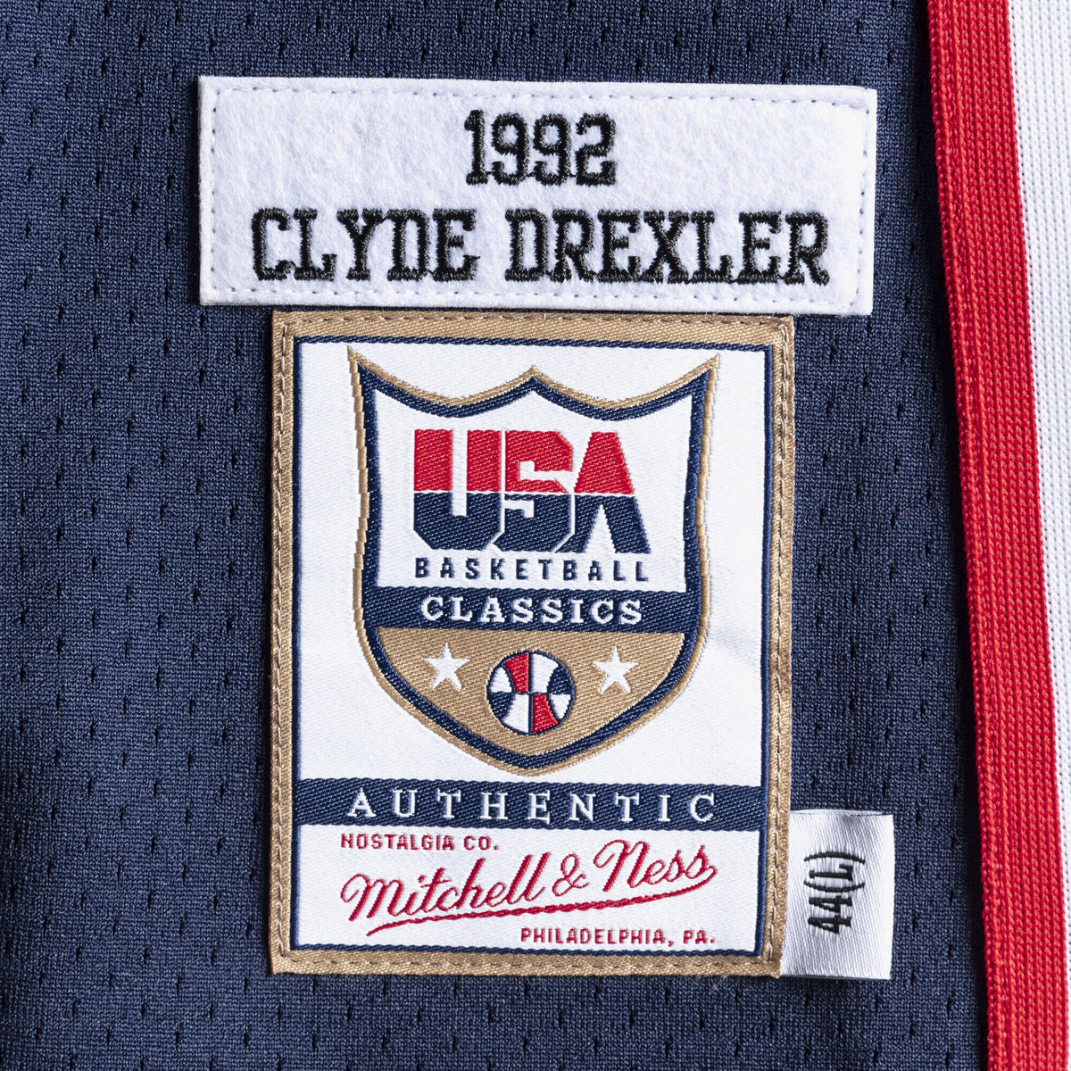Men's USA Basketball Basketball Jersey Clyde Drexler 1992 - view 4
