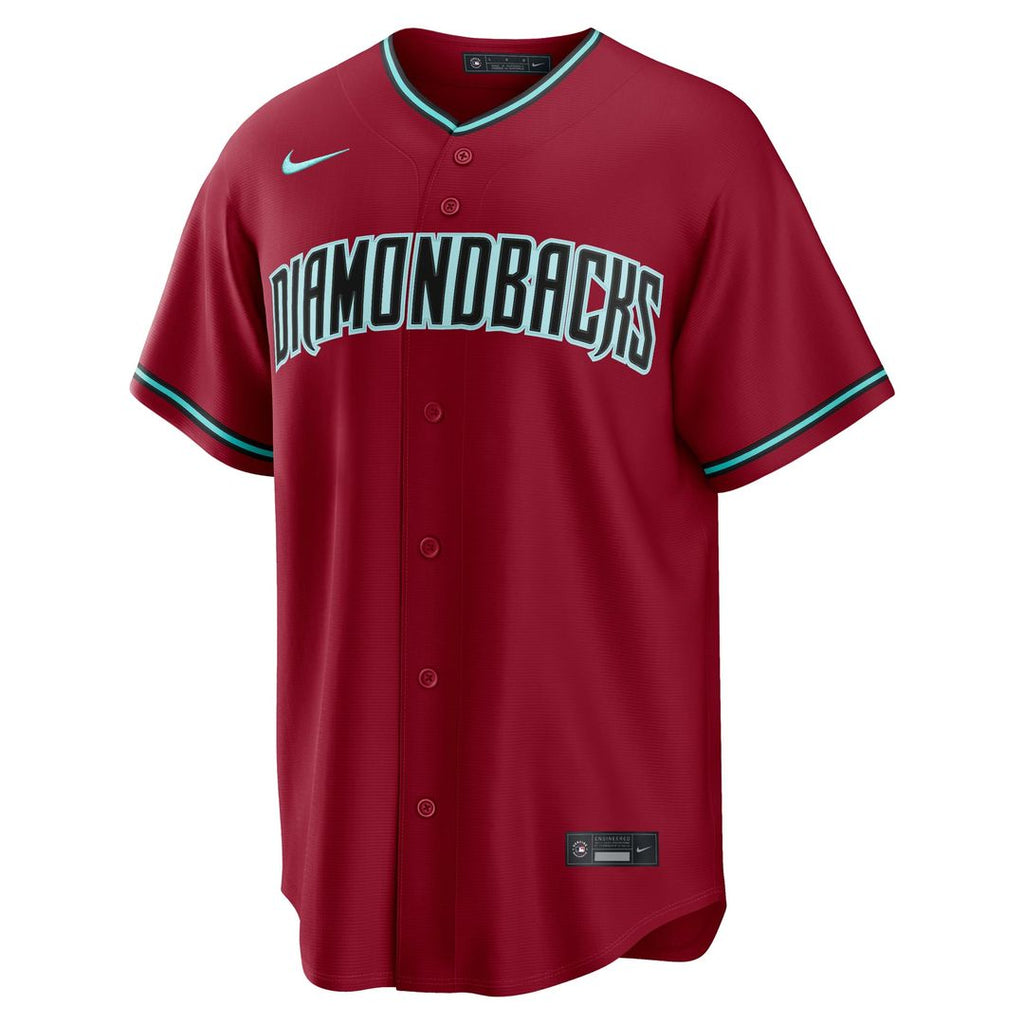 Men's Arizona Diamondbacks Corbin Carroll Crimson Alternate 2 Replica MLB Baseball Jersey - view 21