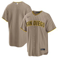 Men's San Diego Padres Sand Alternate Replica MLB Baseball Jersey - view 6