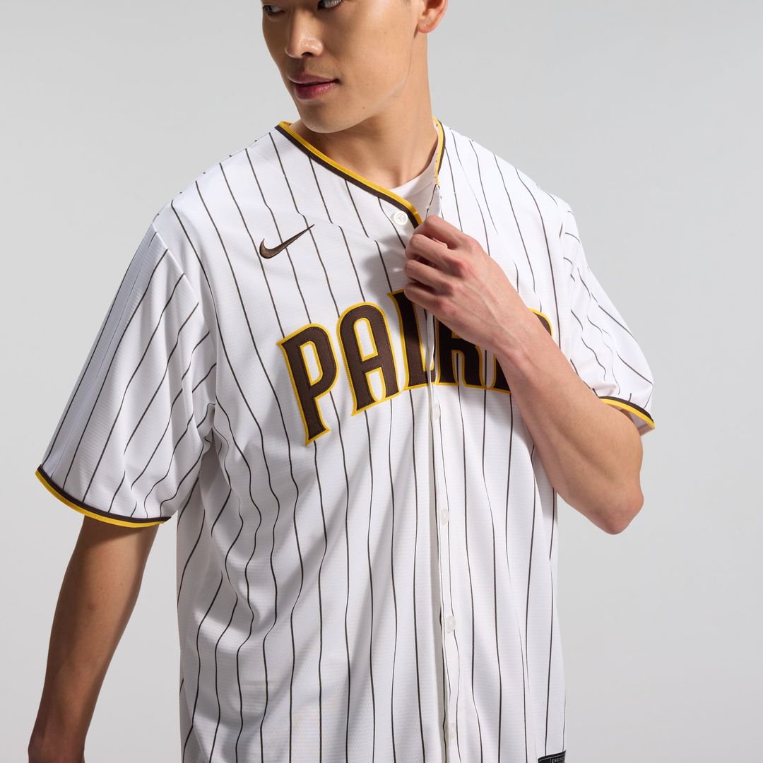 Men's San Diego Padres Sand Alternate Replica MLB Baseball Jersey - view 20
