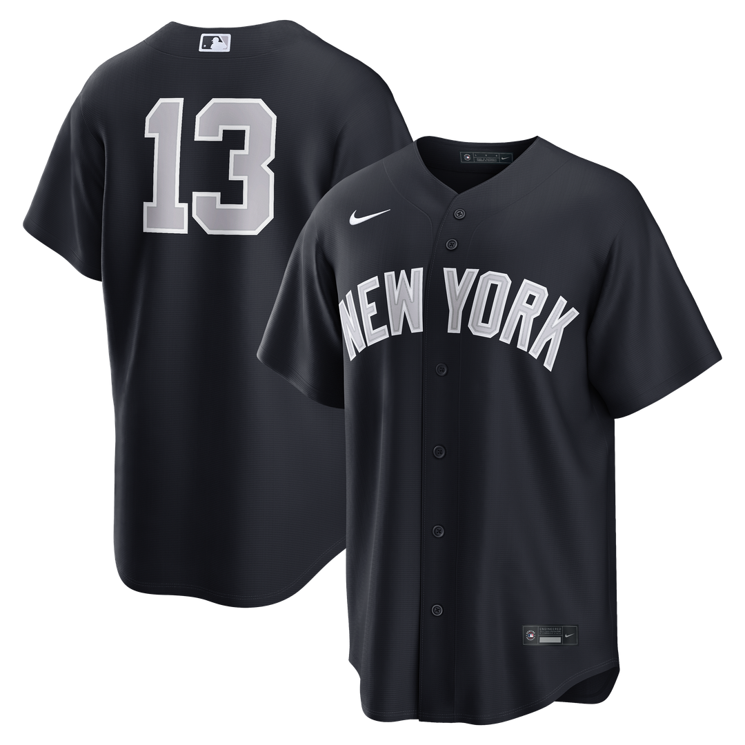 Men's New York Yankees Jazz Chisholm Jr. Navy Alternate Replica MLB Baseball Jersey - view 1