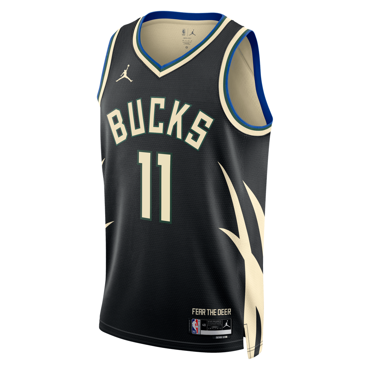 Unisex Tyler Herro Milwaukee Bucks Statement Edition Swingman NBA Basketball Jersey - Hunter Green - view 3