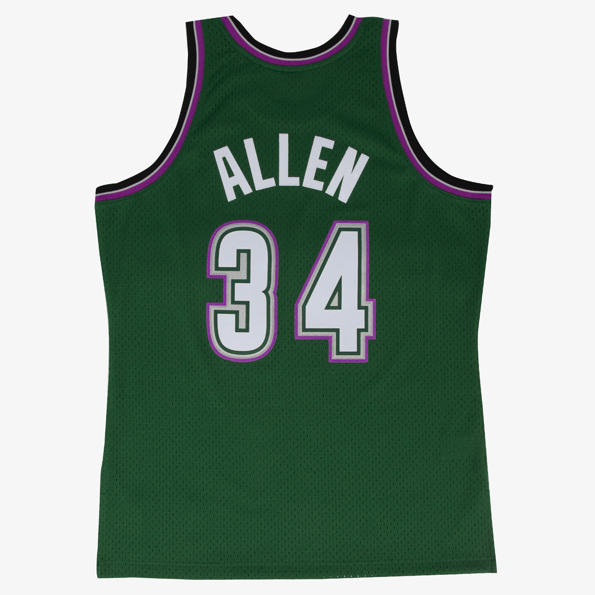Men's Milwaukee Bucks Swingman NBA Basketball Jersey Alternate Ray Allen 1996-97 - view 3