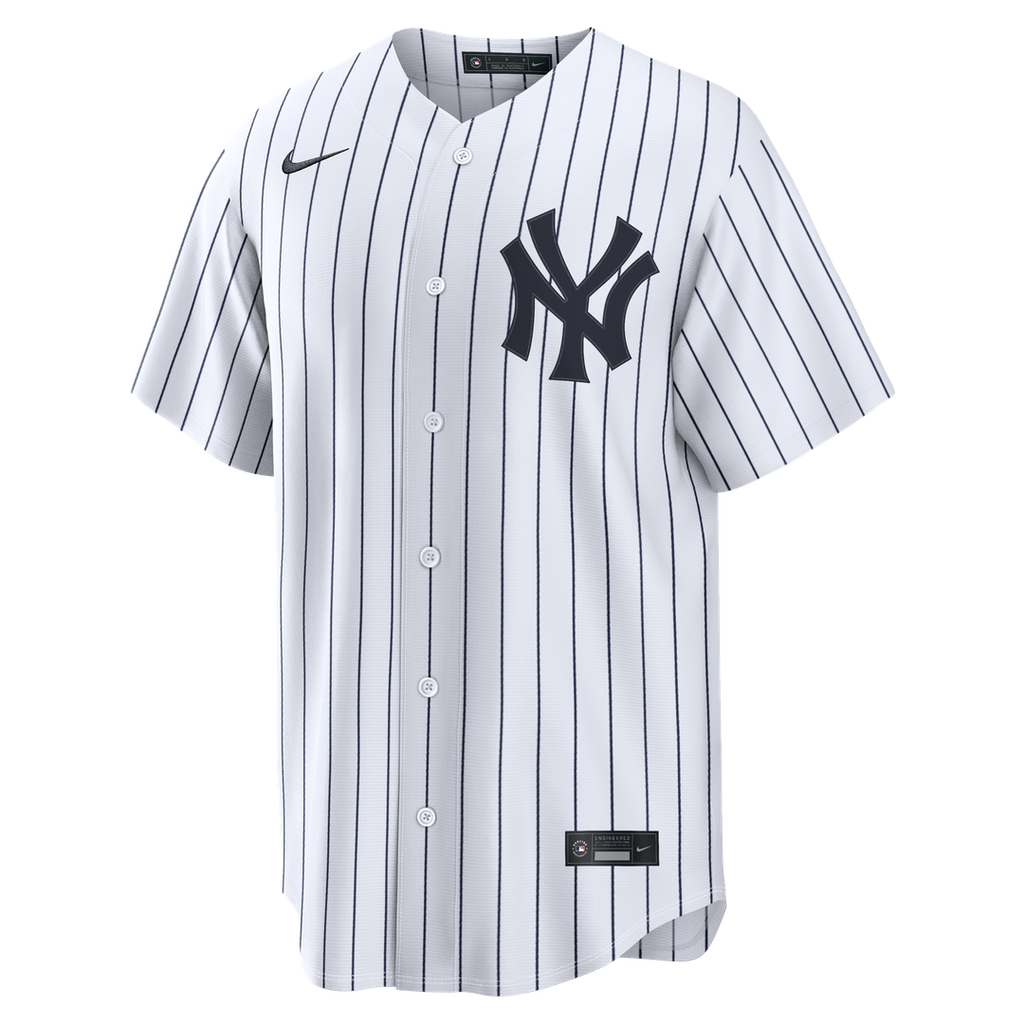 Men's New York Yankees Spencer Jones White Home Replica MLB Baseball Jersey - view 4