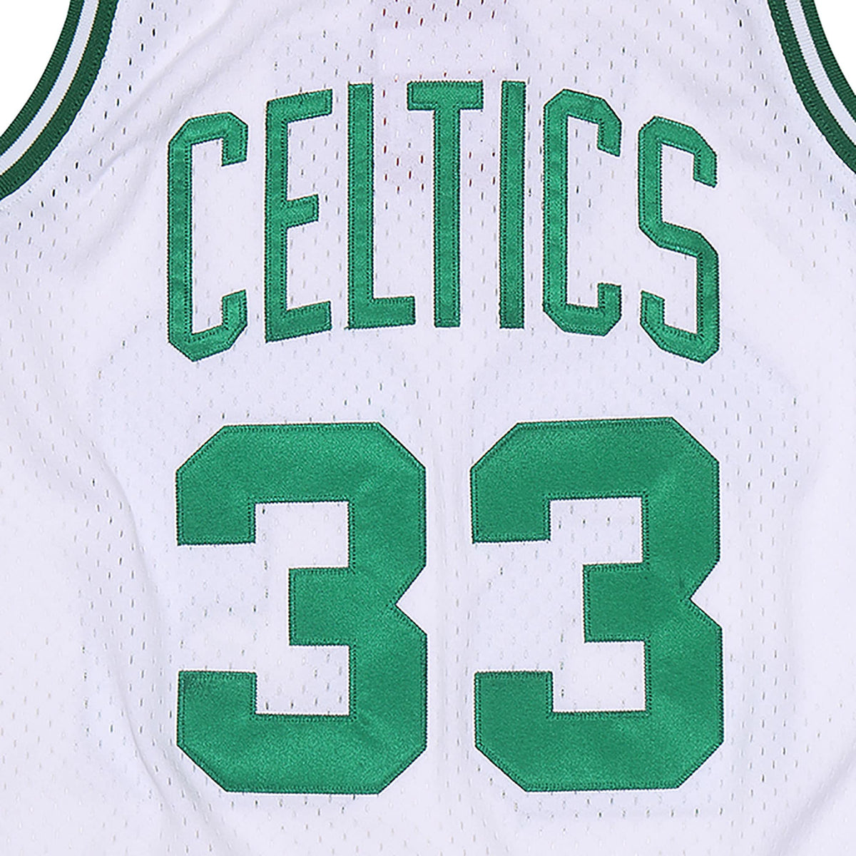 Men's Boston Celtics Swingman NBA Basketball Jersey Home Larry Bird 1985-86 - view 4