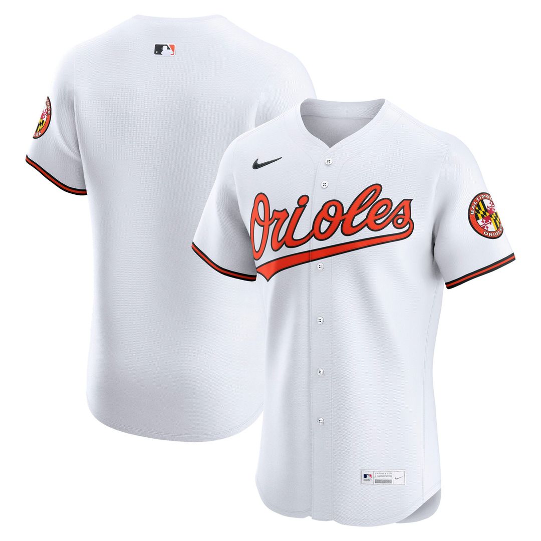 Men's Baltimore Orioles Black Alternate Elite MLB Baseball Jersey - view 7