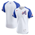 Men's Atlanta Braves White City Connect Elite MLB Baseball Jersey - view 1