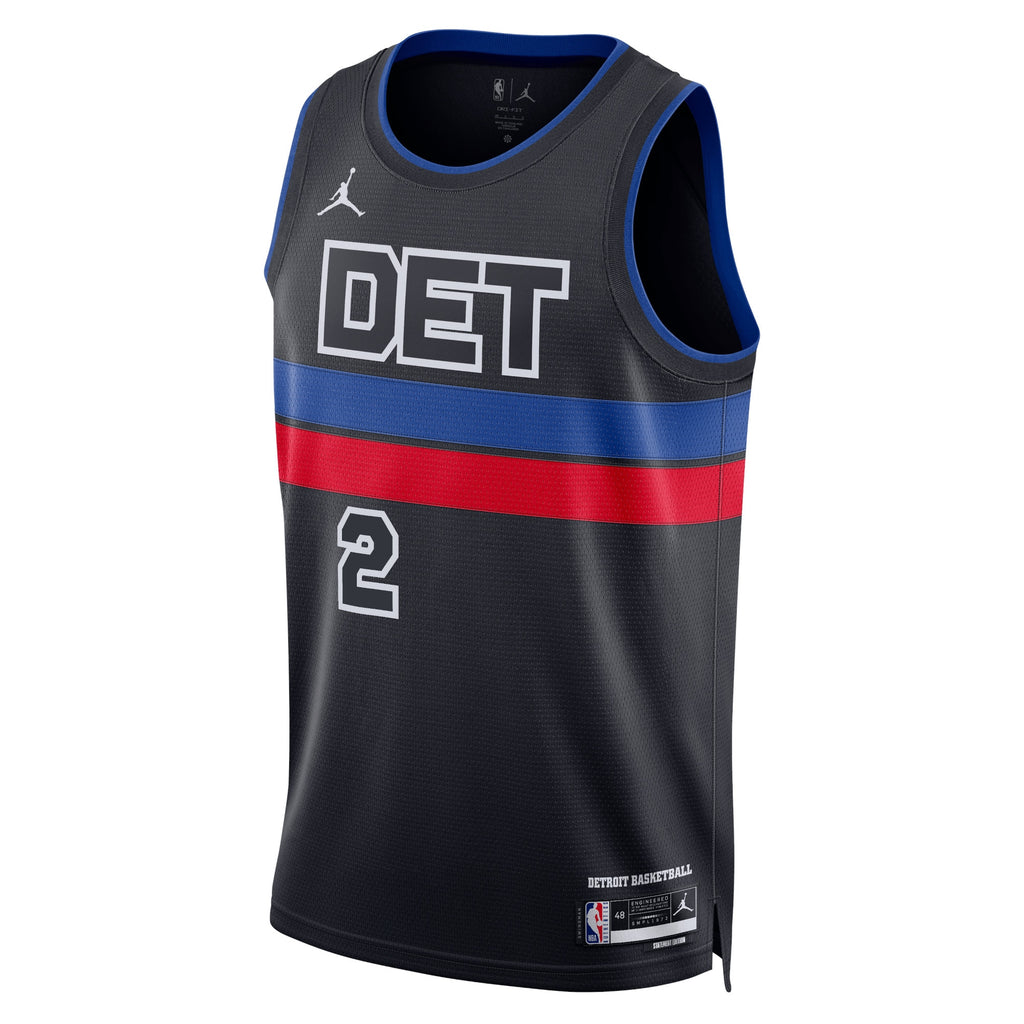 Unisex Cade Cunningham Detroit Pistons Statement Edition Swingman NBA Basketball Jersey - Blue - view 2
