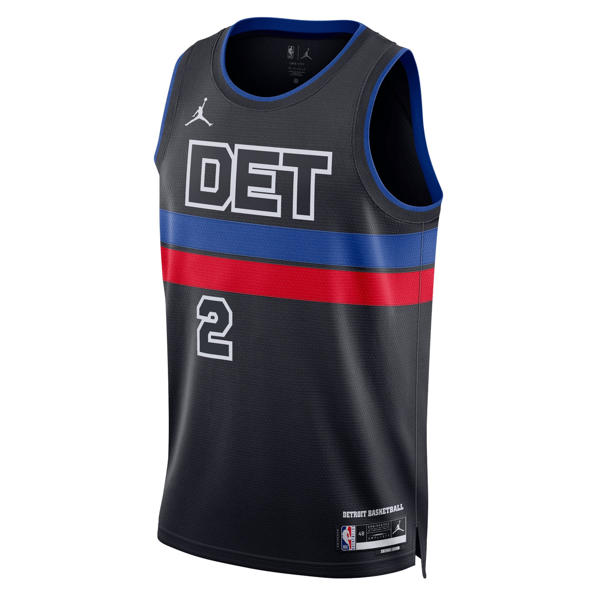 Unisex Cade Cunningham Detroit Pistons Statement Edition Swingman NBA Basketball Jersey - Blue - view 2