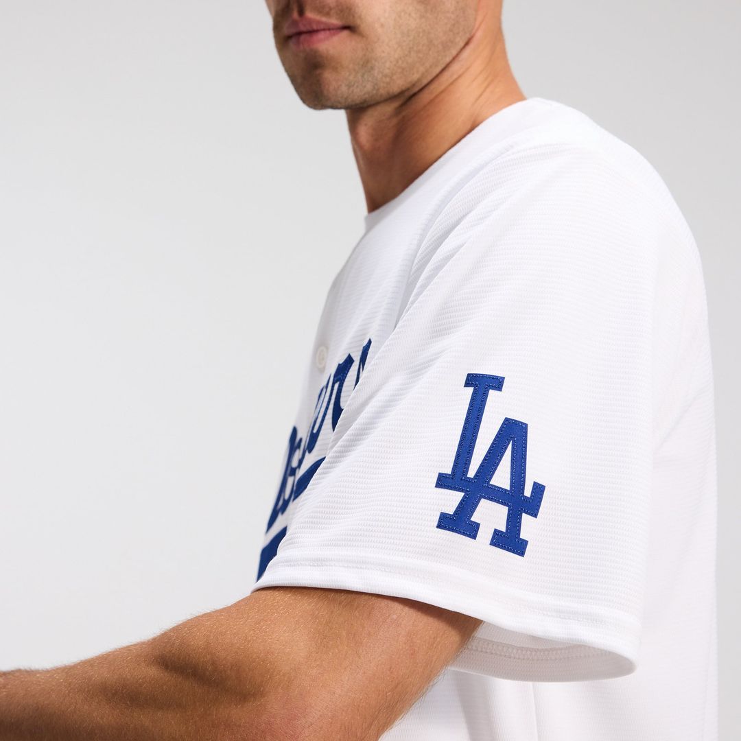 Men's Los Angeles Dodgers Shohei Ohtani White Home Stadium MLB Baseball Jersey - view 9