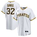 Men's Pittsburgh Pirates Henry Davis White Home Replica MLB Baseball Jersey - view 1