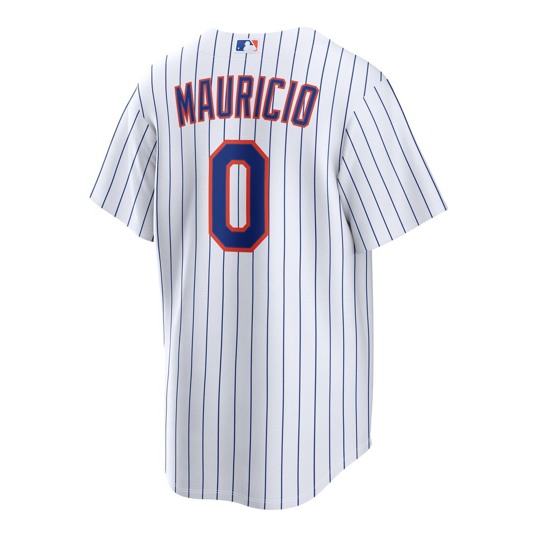 Men's New York Mets Ronny Mauricio White Home Replica MLB Baseball Jersey - view 3