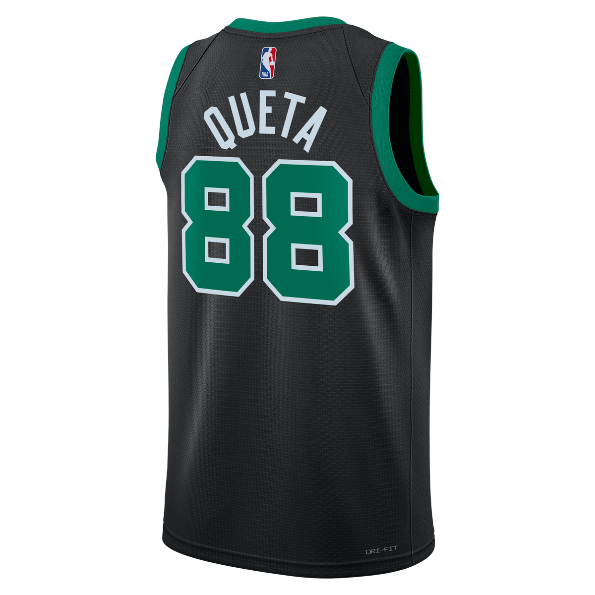 Unisex Neemias Queta Boston Celtics Statement Edition Swingman NBA Basketball Jersey - Black - view 4
