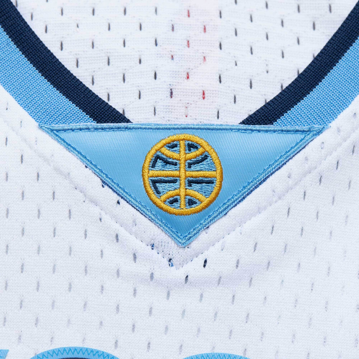 Men's Nikola Jokic White Denver Nuggets 2016/17 Throwback Swingman NBA Basketball Jersey - view 5