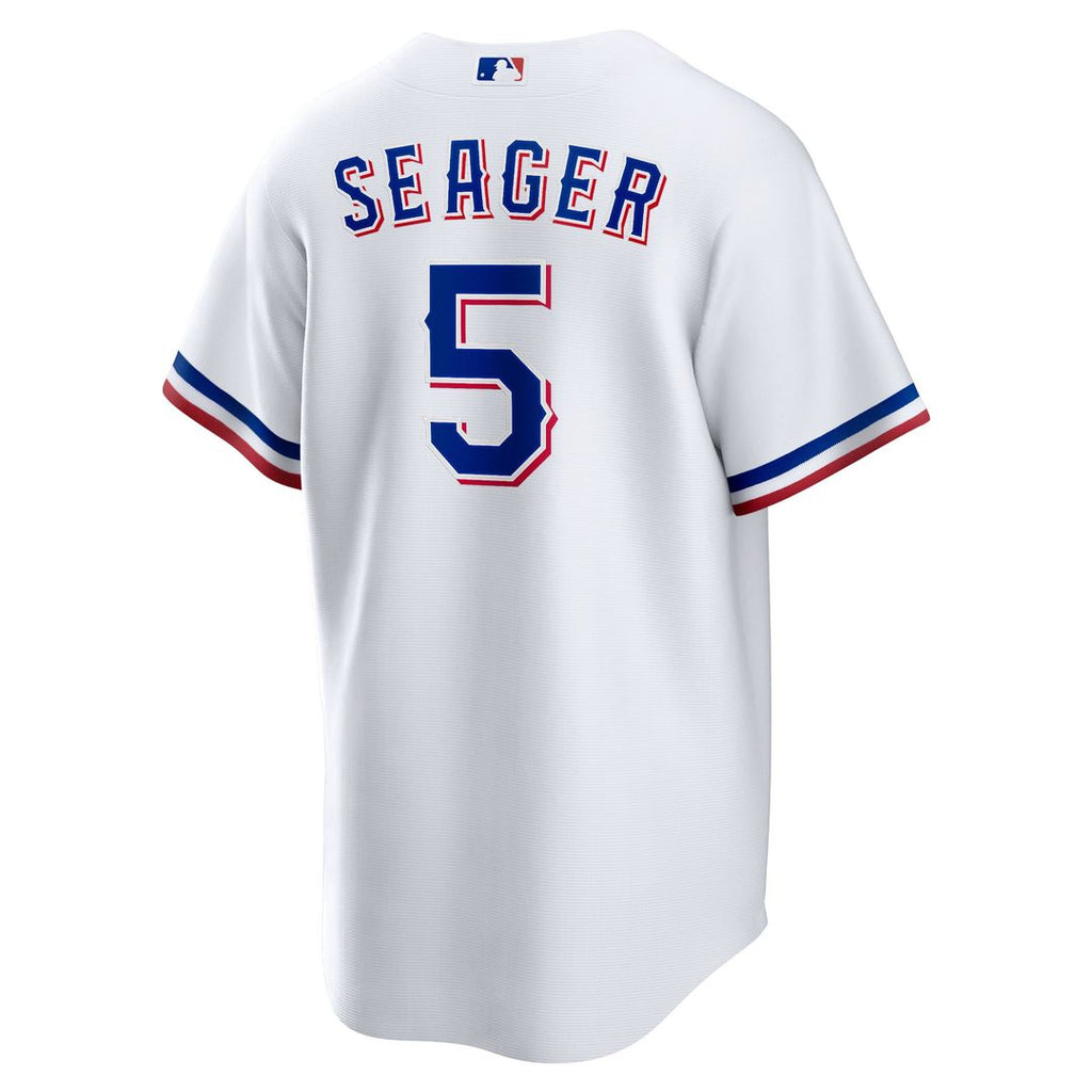 Men's Texas Rangers Corey Seager White Home Replica MLB Baseball Jersey - view 3