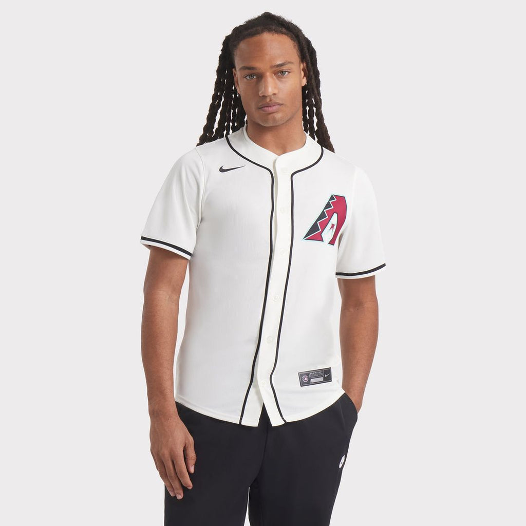 Men's Arizona Diamondbacks White Home Limited MLB Baseball Jersey - view 5