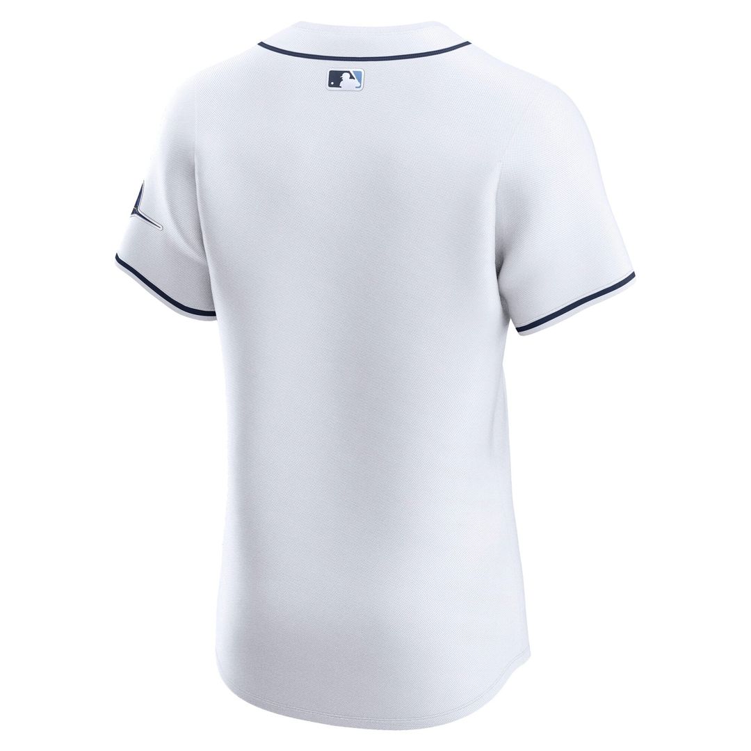 Men's Tampa Bay Rays White Home Elite MLB Baseball Jersey - view 3