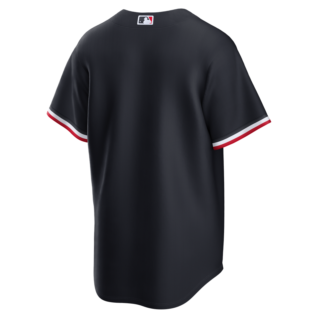 Men's Minnesota Twins Cream Alternate Replica MLB Baseball Jersey - view 12