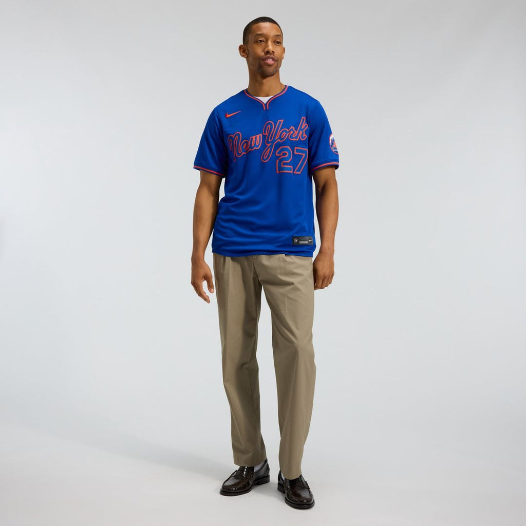 Men's New York Mets Mark Vientos Gray All-Star Limited MLB Baseball Jersey - view 33