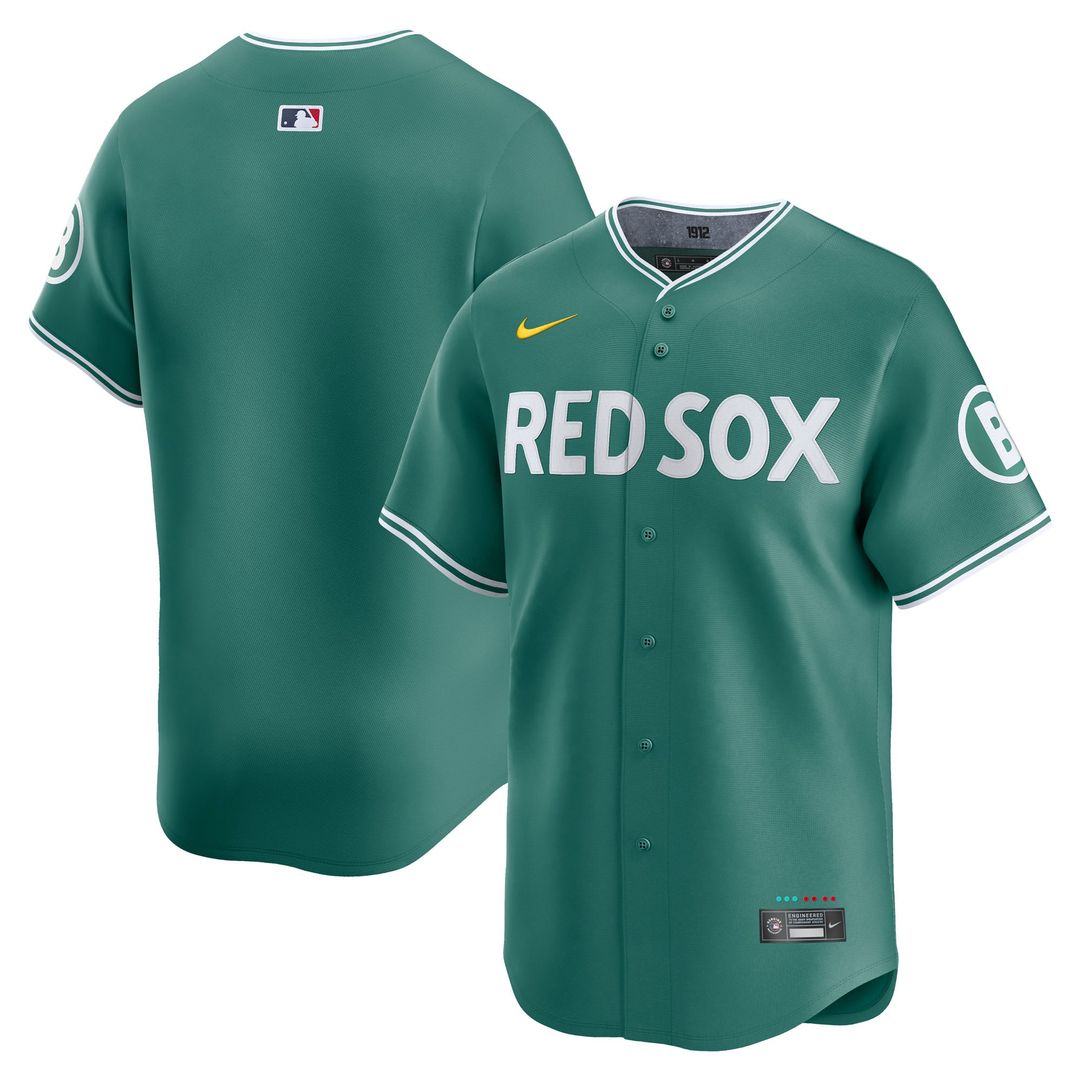 Men's Boston Red Sox Green City Connect Limited MLB Baseball Jersey - view 1