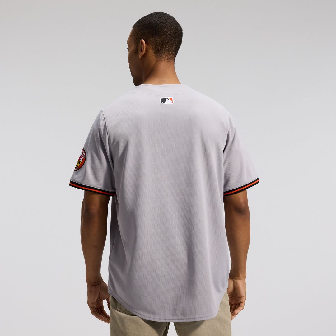 Men's Baltimore Orioles Gray Road Limited MLB Baseball Jersey - view 18