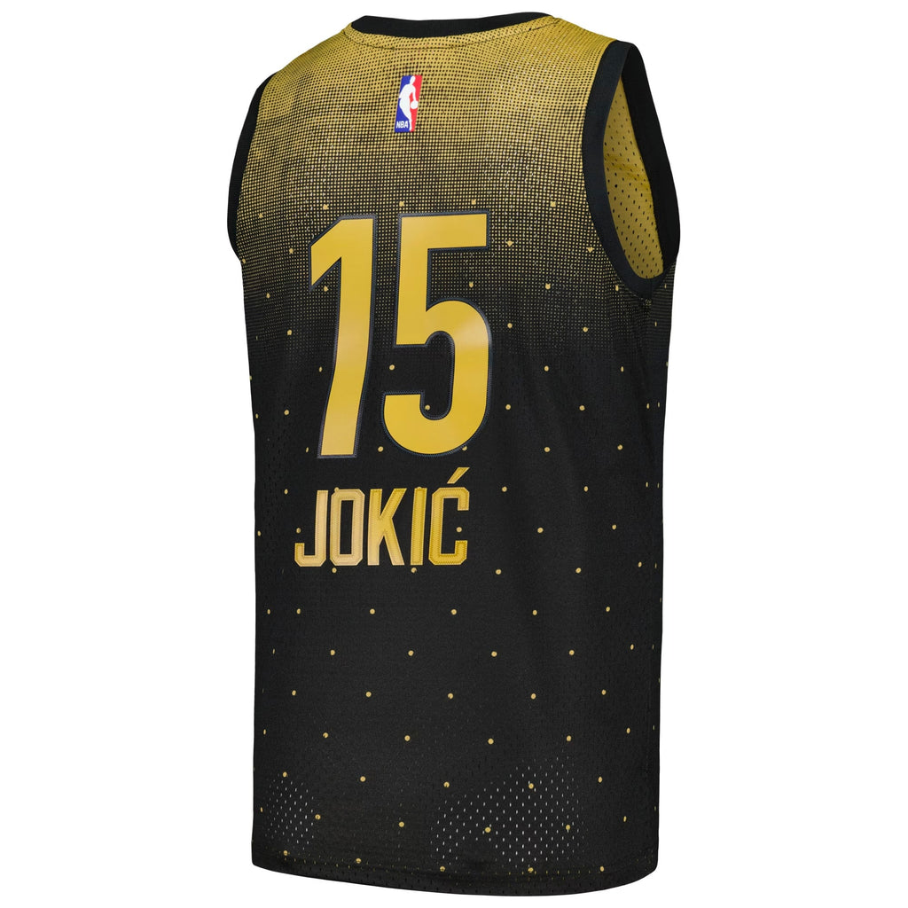 Men's Nikola Jokic Black 2016 NBA Rising Stars Challenge Hardwood Classics Swingman Jersey - view 4