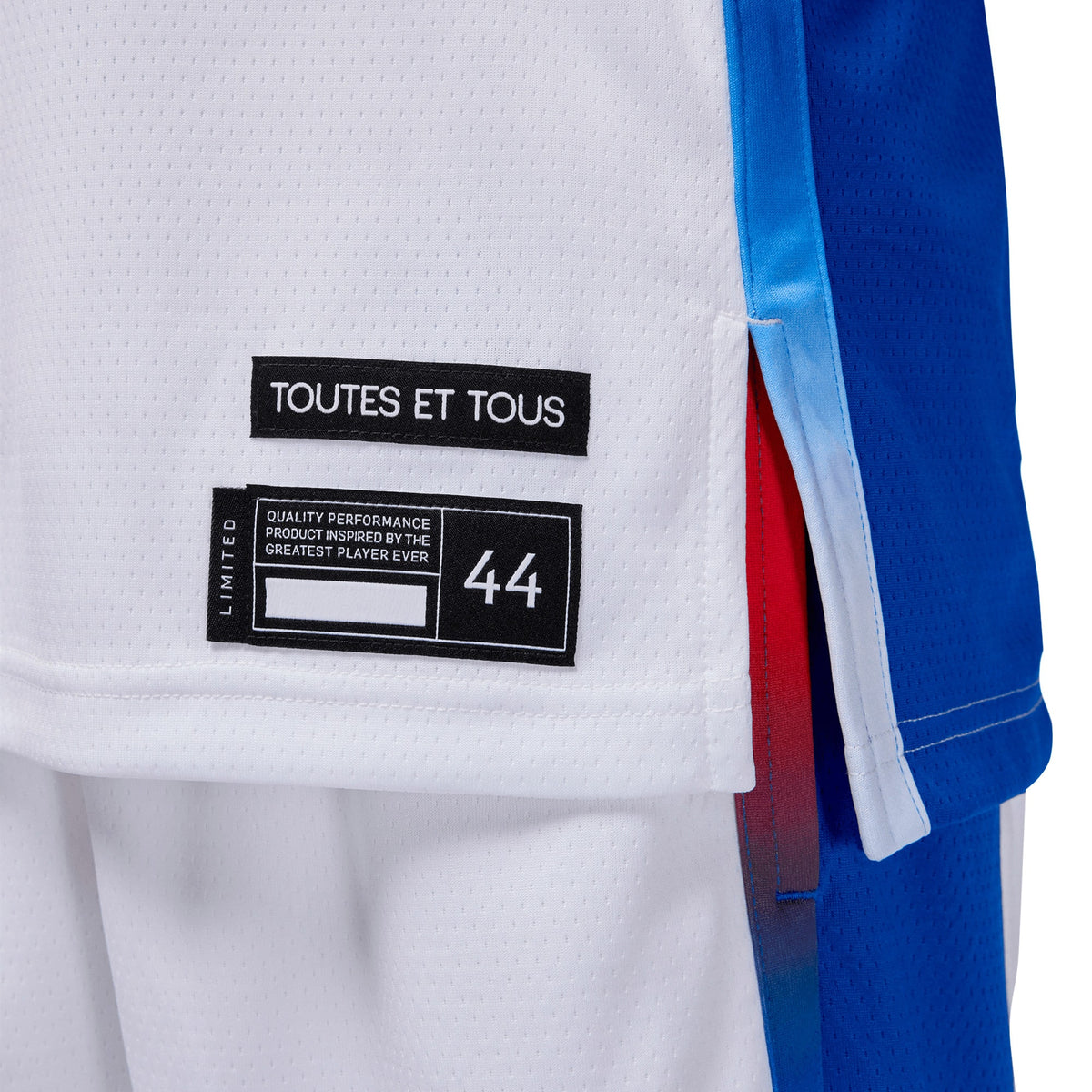 Unisex France Olympics Limited Home NBA Basketball Jersey - view 4
