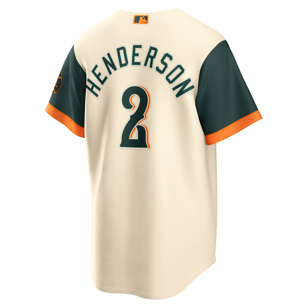 Men's Baltimore Orioles Gunnar Henderson Cream 2026 City Connect Stadium MLB Baseball Jersey - view 3