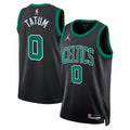 Unisex Jayson Tatum Boston Celtics Statement Edition Swingman NBA Basketball Jersey - Black - view 1