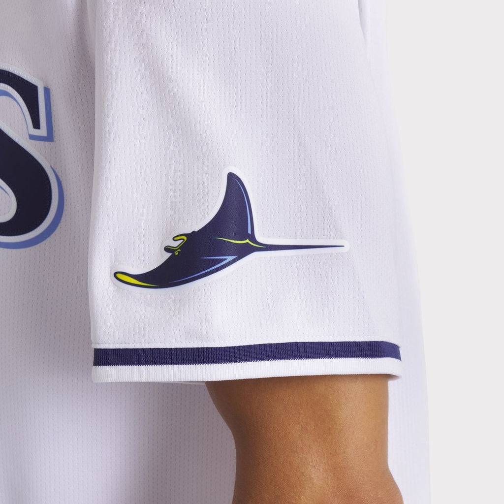 Men's Tampa Bay Rays White Home Limited MLB Baseball Jersey - view 11