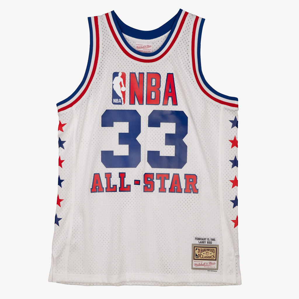 Men's NBA Larry Bird 1985 All-Star Swingman Jersey - White - view 3