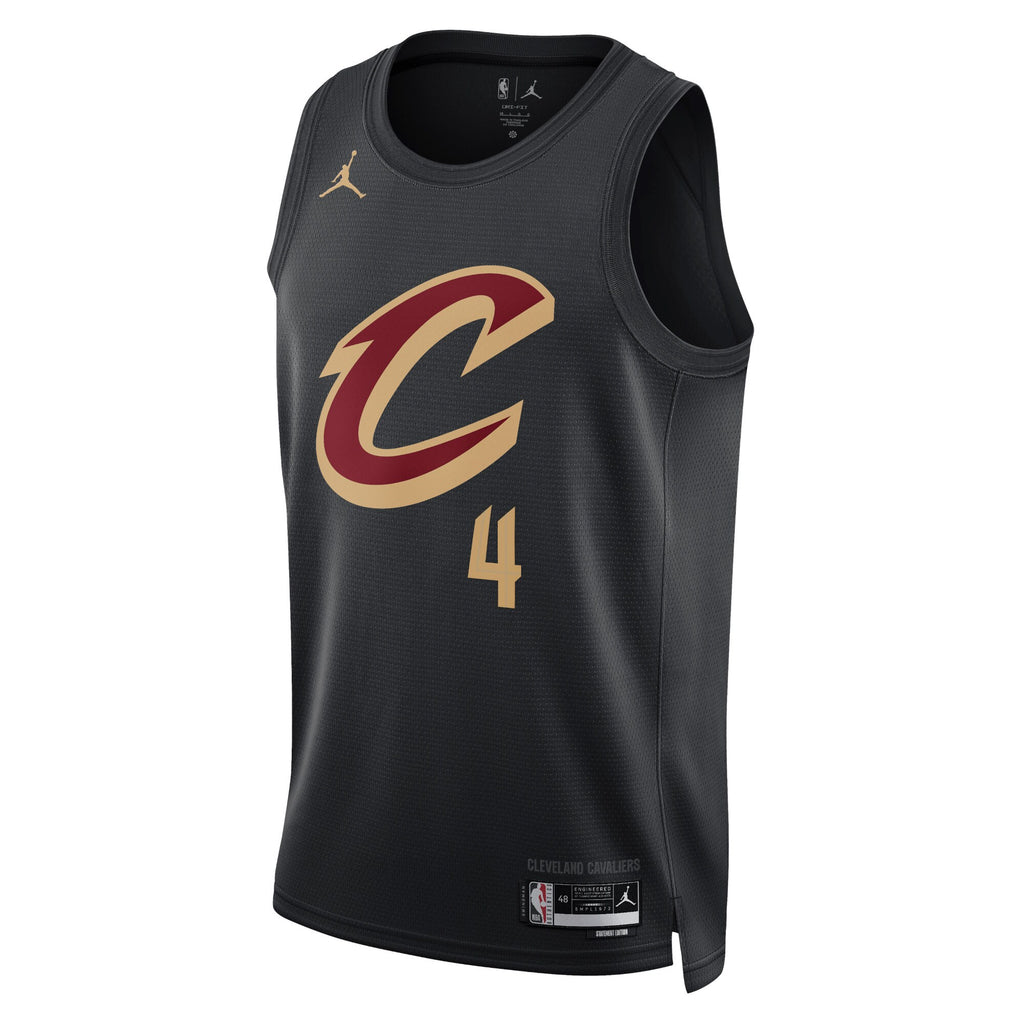 Unisex Evan Mobley Cleveland Cavaliers Statement Edition Swingman NBA Basketball Jersey - Black - view 2