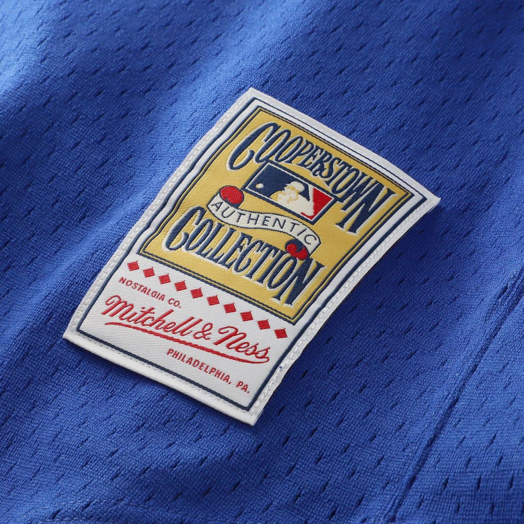 Men's Texas Rangers Nolan Ryan Royal Big & Tall Cooperstown Mesh Batting Practice MLB Baseball Jersey - view 7