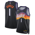 Unisex Devin Booker Phoenix Suns 2025/26 City Edition Swingman NBA Basketball Jersey - Black - view 1