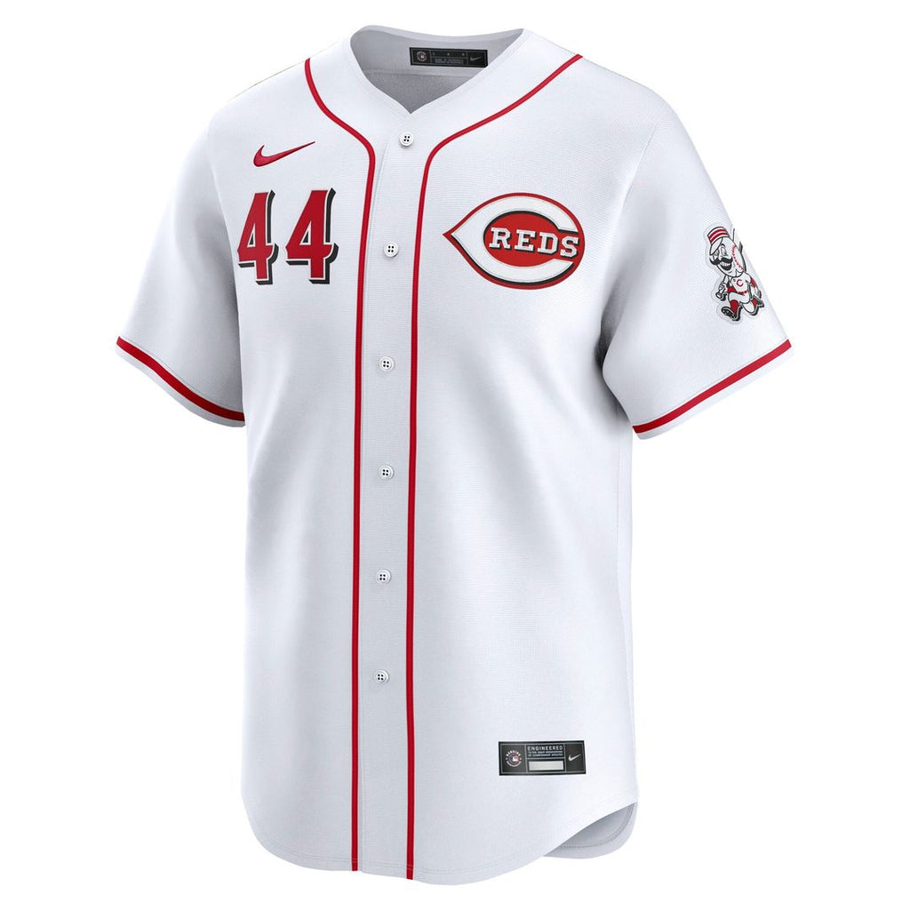 Men's Cincinnati Reds Elly De La Cruz White Home Limited MLB Baseball Jersey - view 3