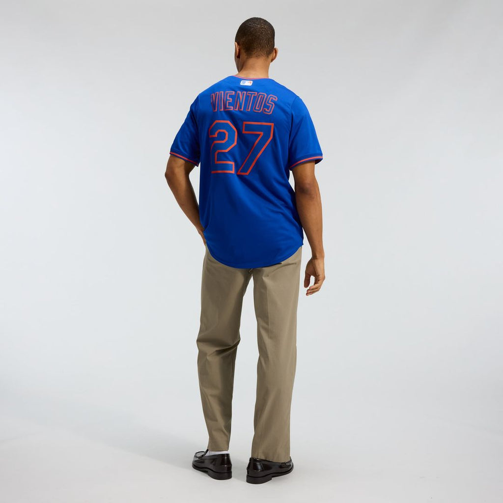 Men's New York Mets Mark Vientos Gray All-Star Limited MLB Baseball Jersey - view 34