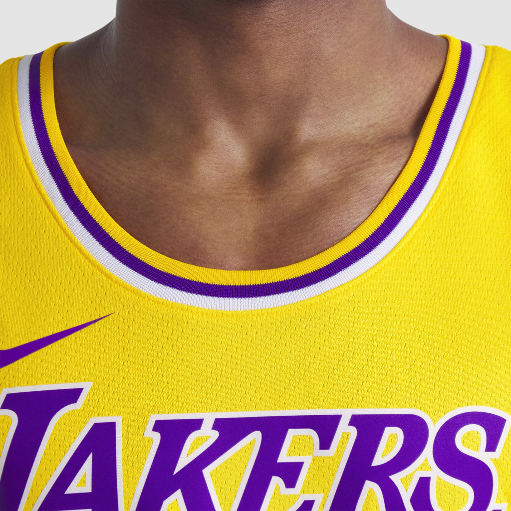 Unisex Los Angeles Lakers Icon Swingman NBA Basketball Jersey - Luka Doncic - view 7