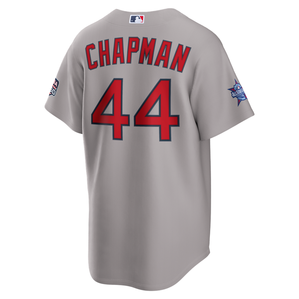 Men's 2026 All-Star Game Men's Boston Red Sox Aroldis Chapman Gray Replica MLB Baseball Jersey - view 3