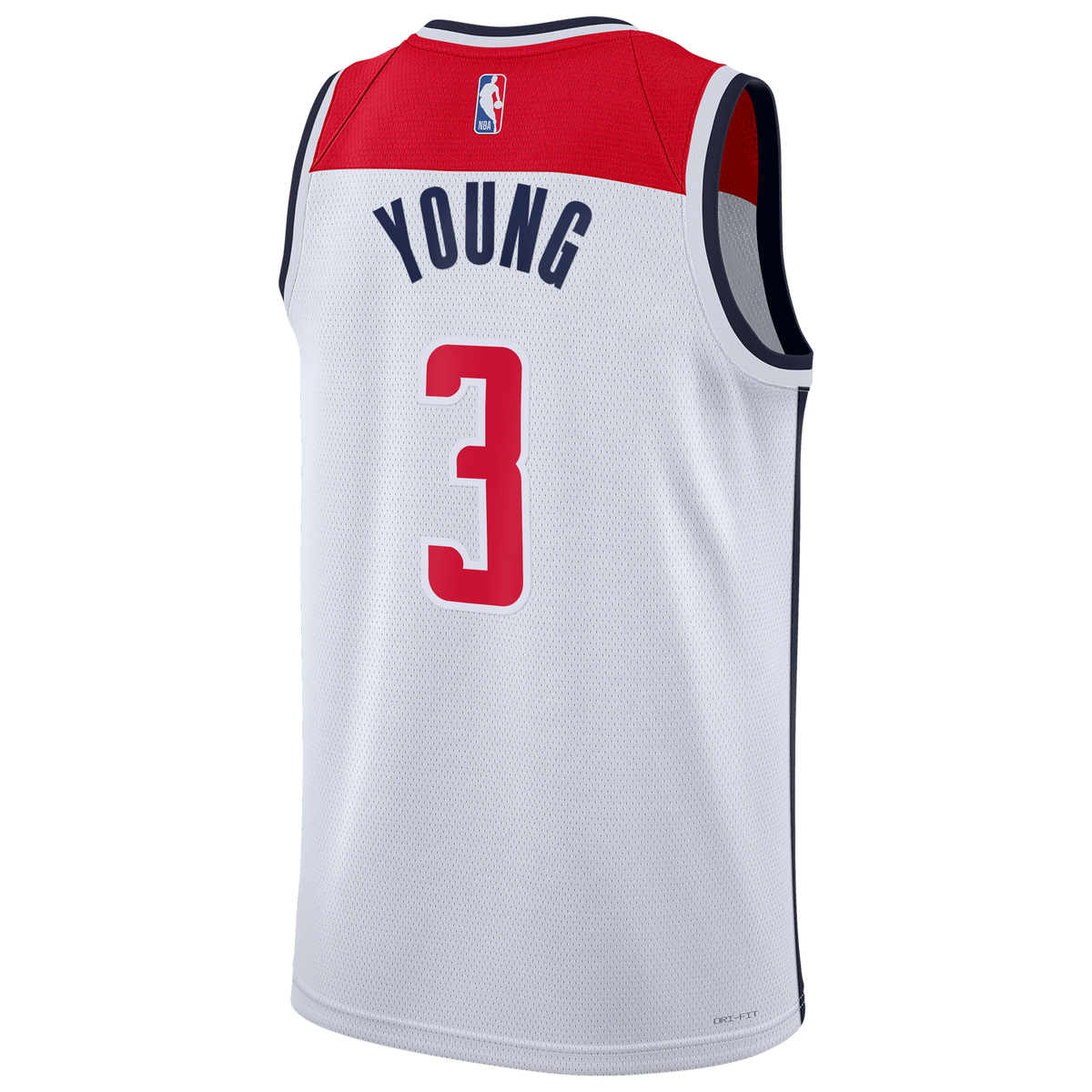 Unisex Trae Young Washington Wizards Association Edition Swingman NBA Basketball Jersey - White - view 4