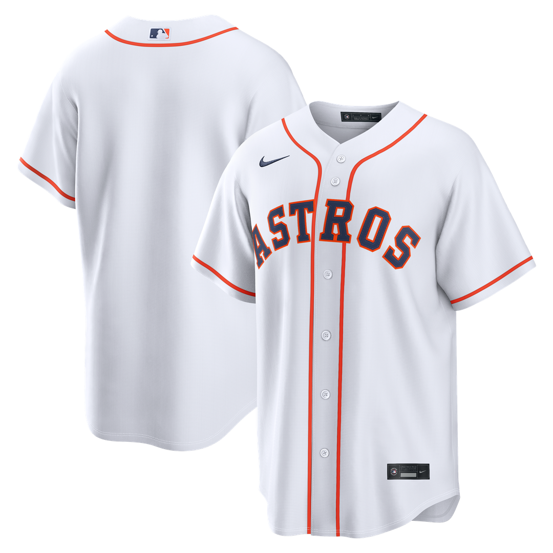 Men's Houston Astros Navy Alternate Replica MLB Baseball Jersey - view 7