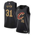 Unisex Jarrett Allen Cleveland Cavaliers Statement Edition Swingman NBA Basketball Jersey - Black - view 1