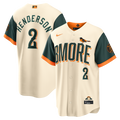 Men's Baltimore Orioles Gunnar Henderson Cream 2026 City Connect Stadium MLB Baseball Jersey - view 1