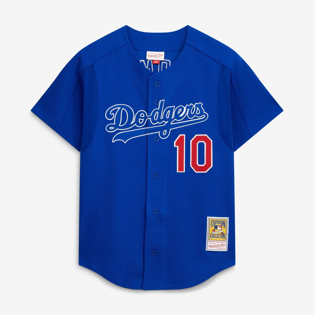 Men's Los Angeles Dodgers Hideo Nomo Royal Cooperstown Collection 2004 Batting Practice MLB Baseball Jersey - view 2