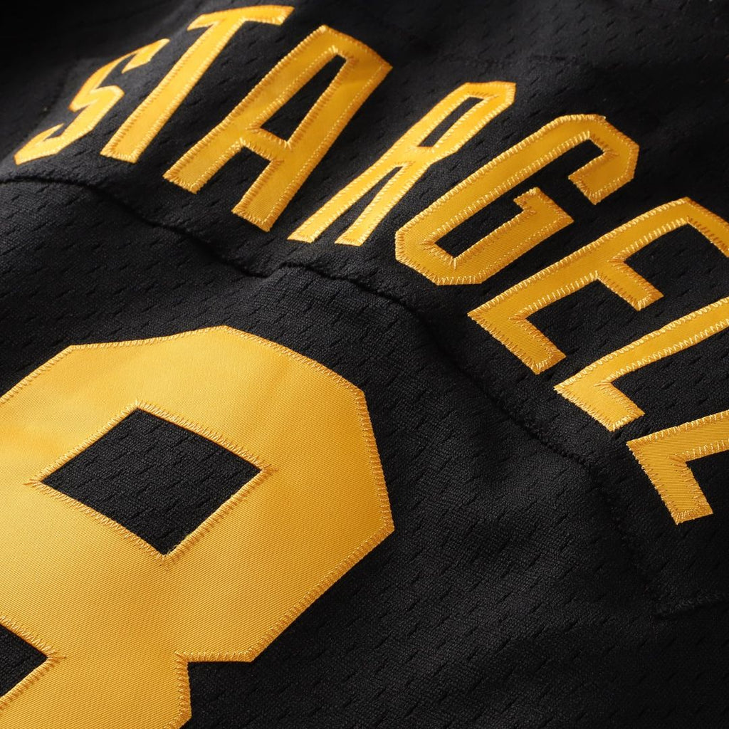 Men's Pittsburgh Pirates Willie Stargell Black Cooperstown Collection Big & Tall Mesh Batting Practice MLB Baseball Jersey - view 5