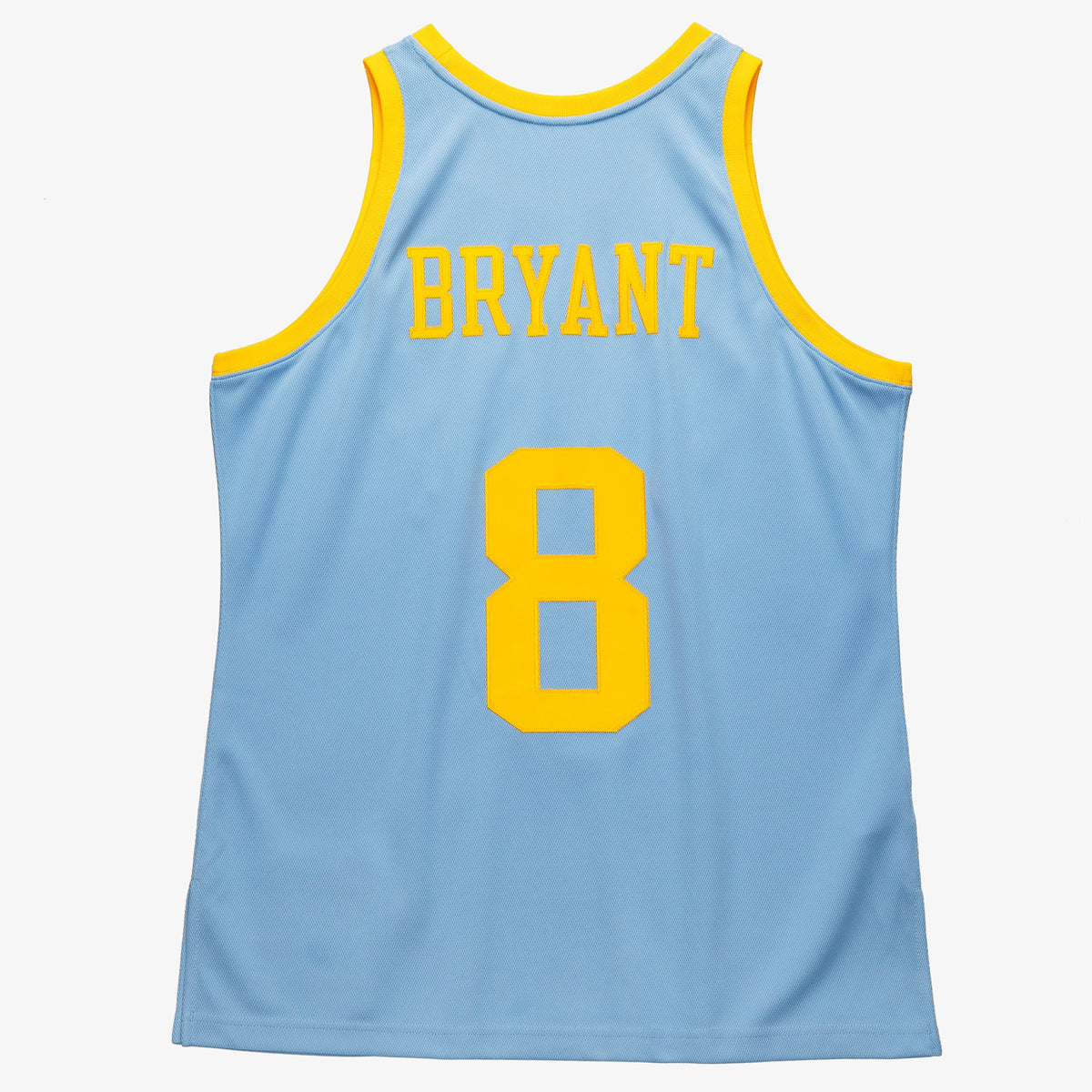 Men's Kobe Bryant Powder Blue Los Angeles Lakers 2001/02 Hardwood Classics NBA Basketball Jersey - view 3