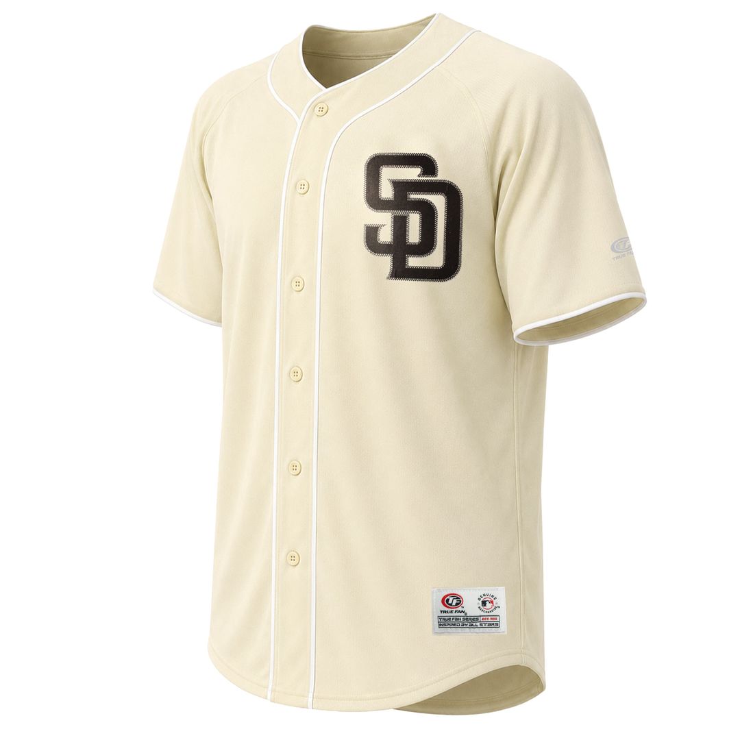 Men's San Diego Padres Cream Fashion MLB Baseball Jersey - view 2